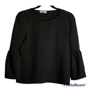 Calvin Klein Bell Sleeve Top SZ S